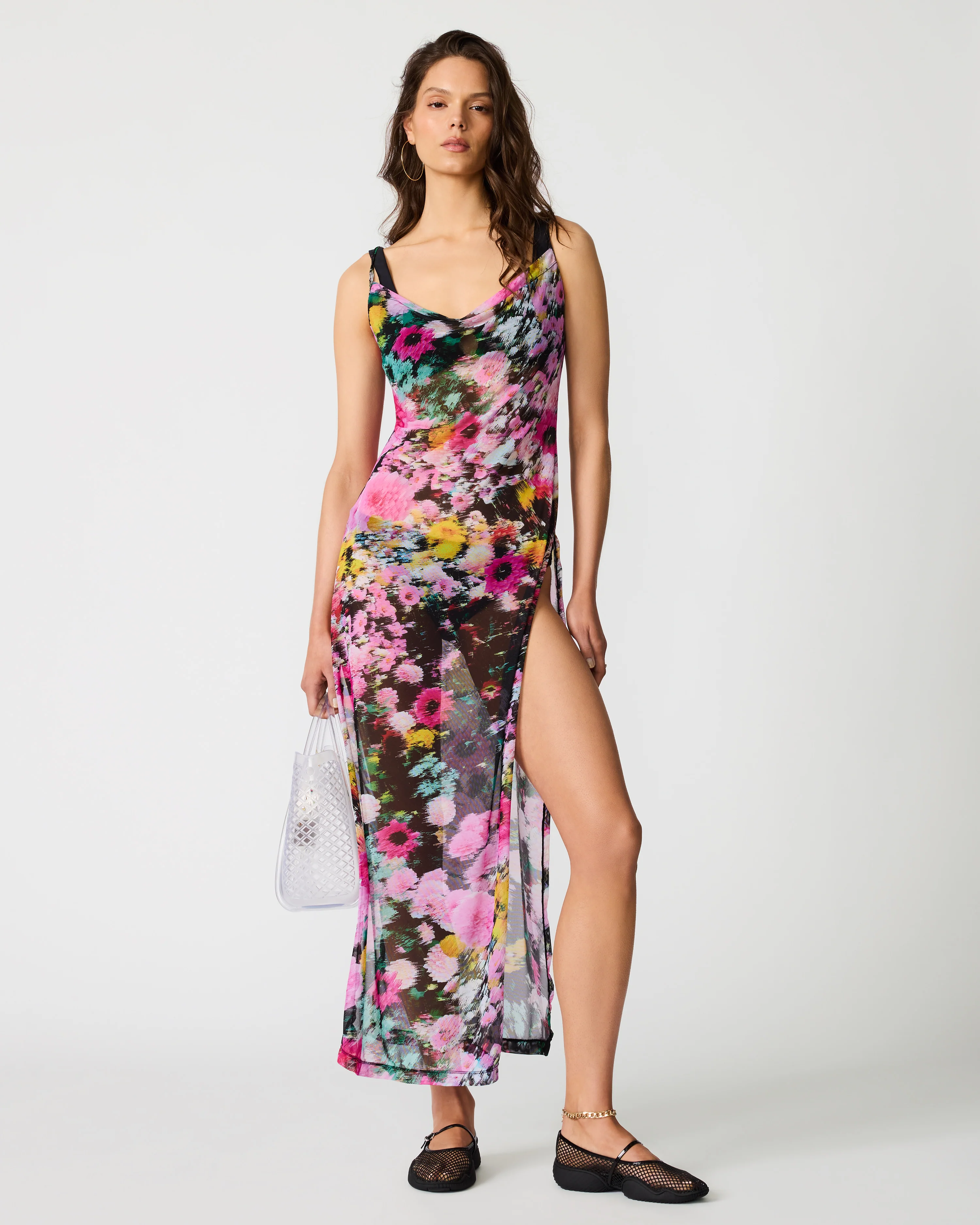 DAZEY FIELDS MULTI BIKINI COVER-UP