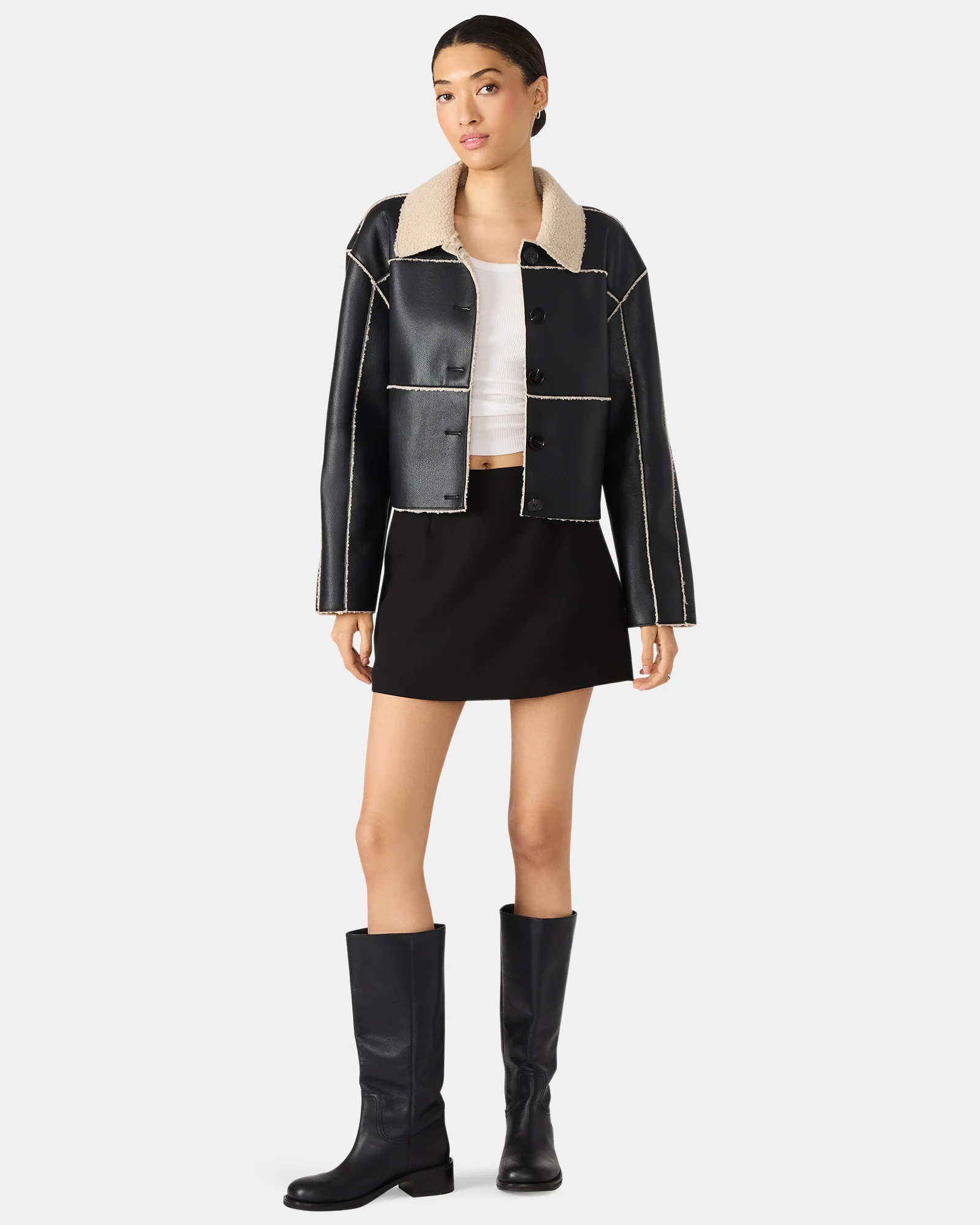 CINDI SKORT BLACK
