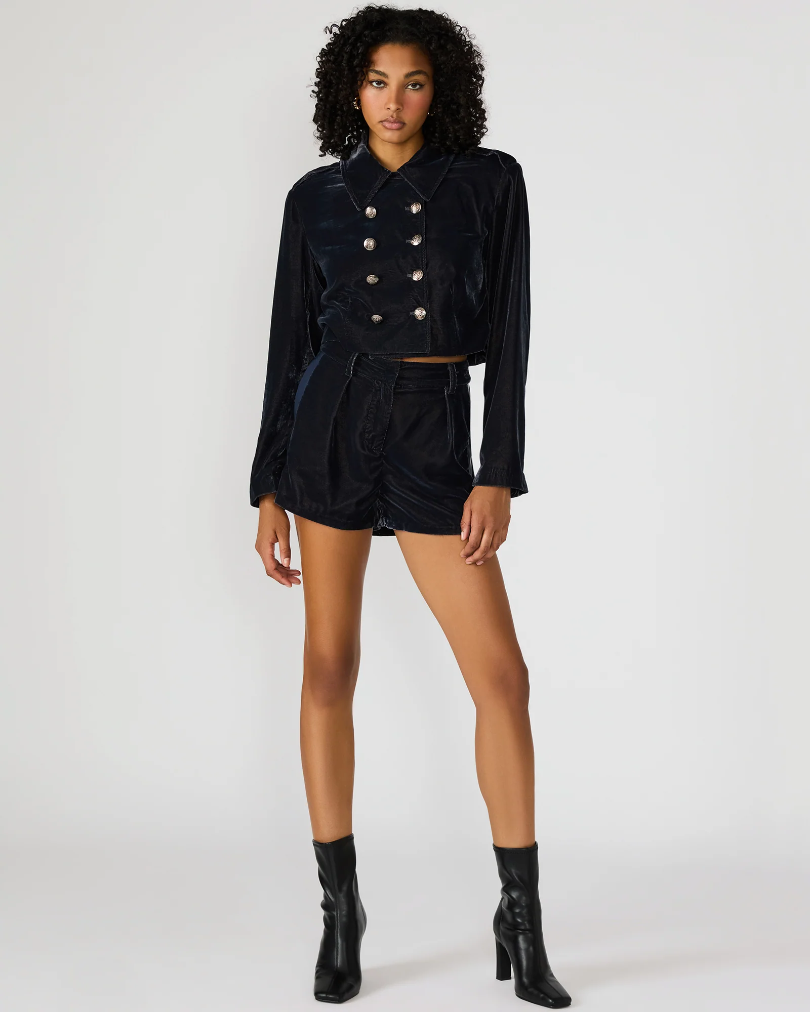 MINNETTA SHORT INDIGO HAZE