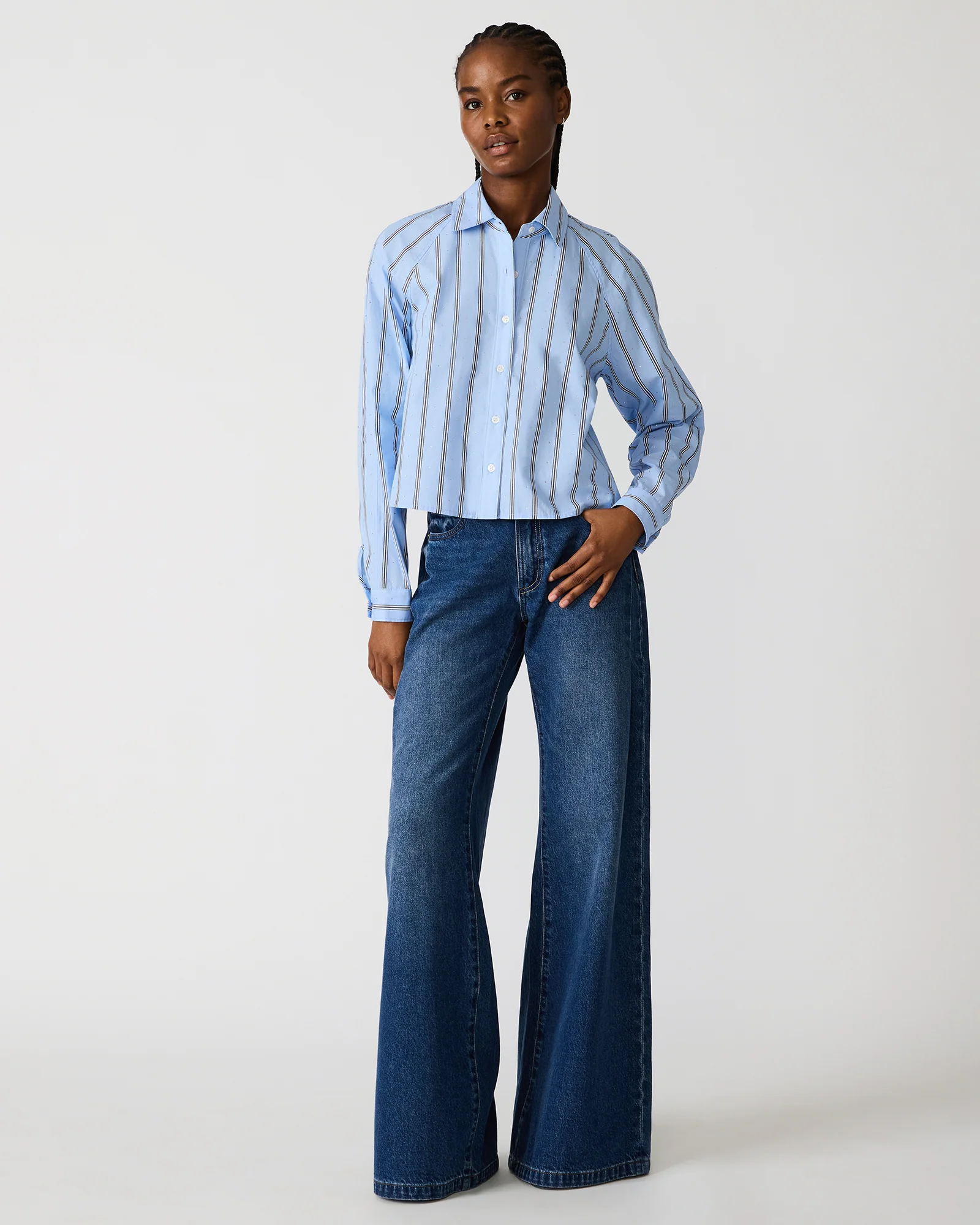 TESS TOP ESTATE BLUE