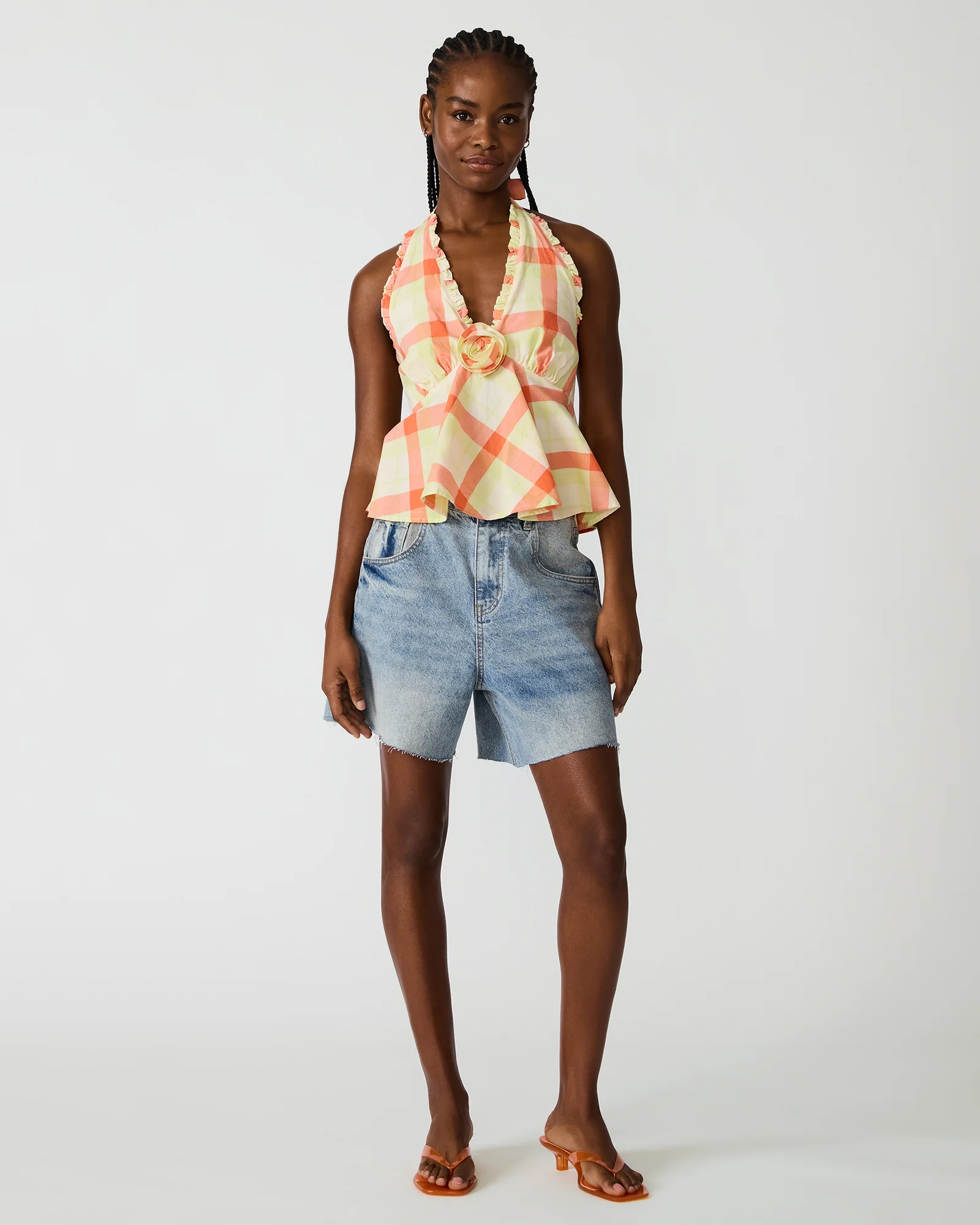 TANIA TOP PLAID
