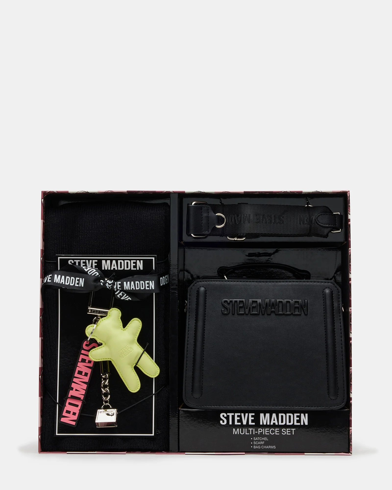 EVELYN CHARM BOX GIFT SET BLACK