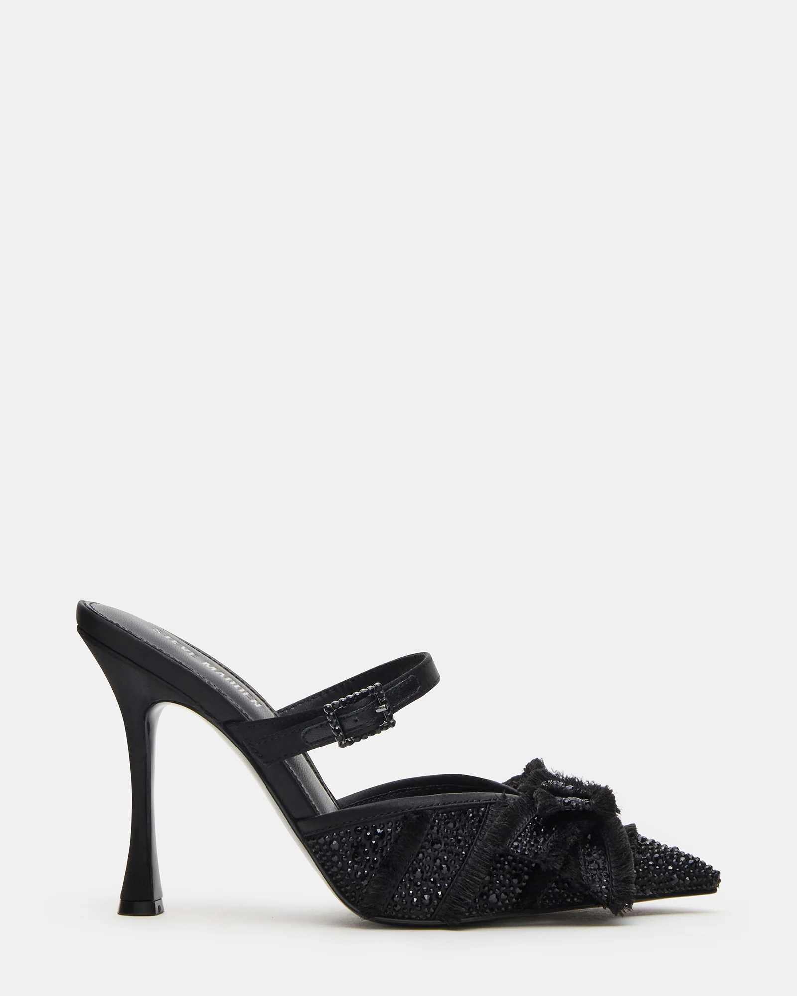 BAYLIN BLACK SATIN RHINESTONES