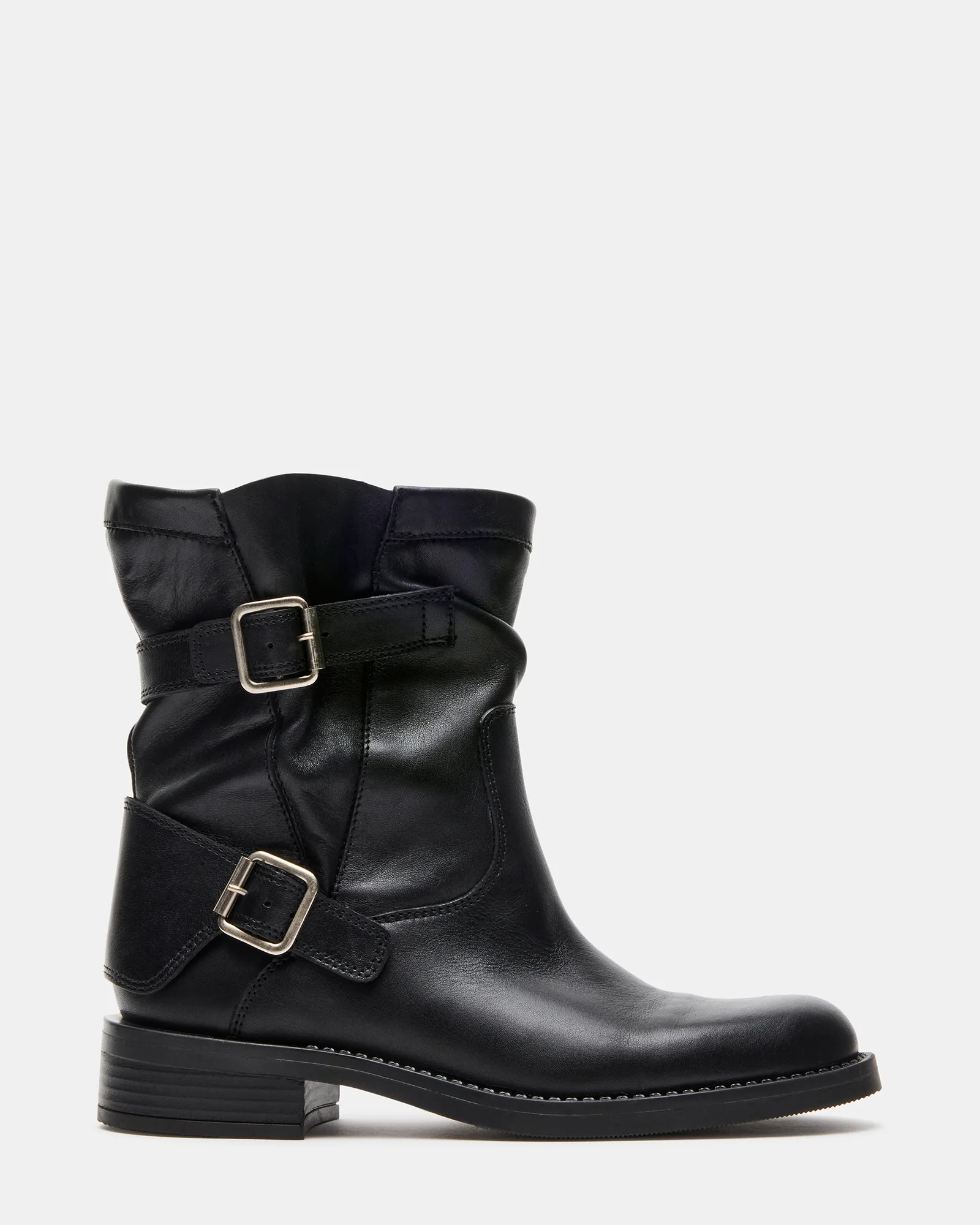 DENIS BLACK LEATHER