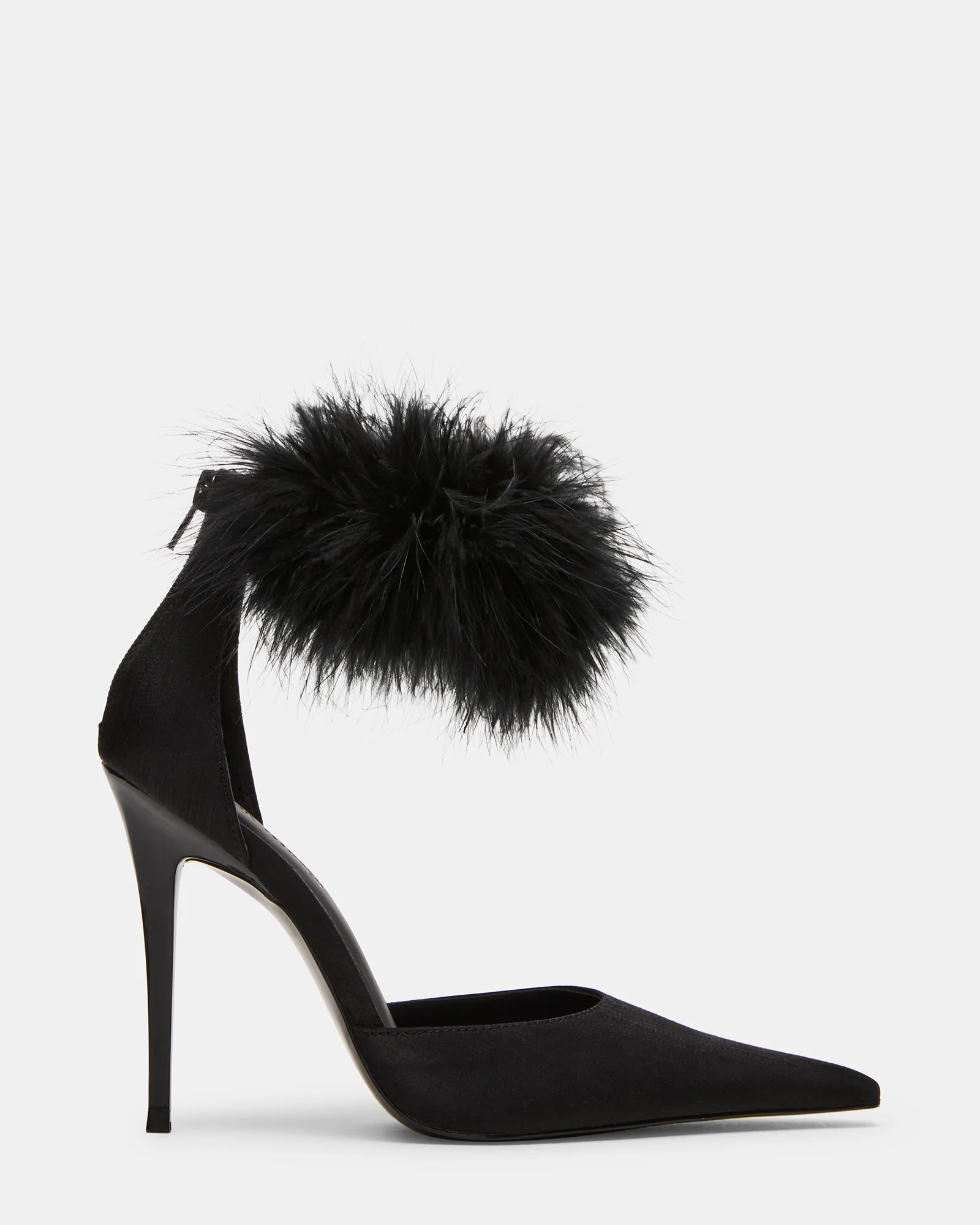 ELUSIVE BLACK SATIN