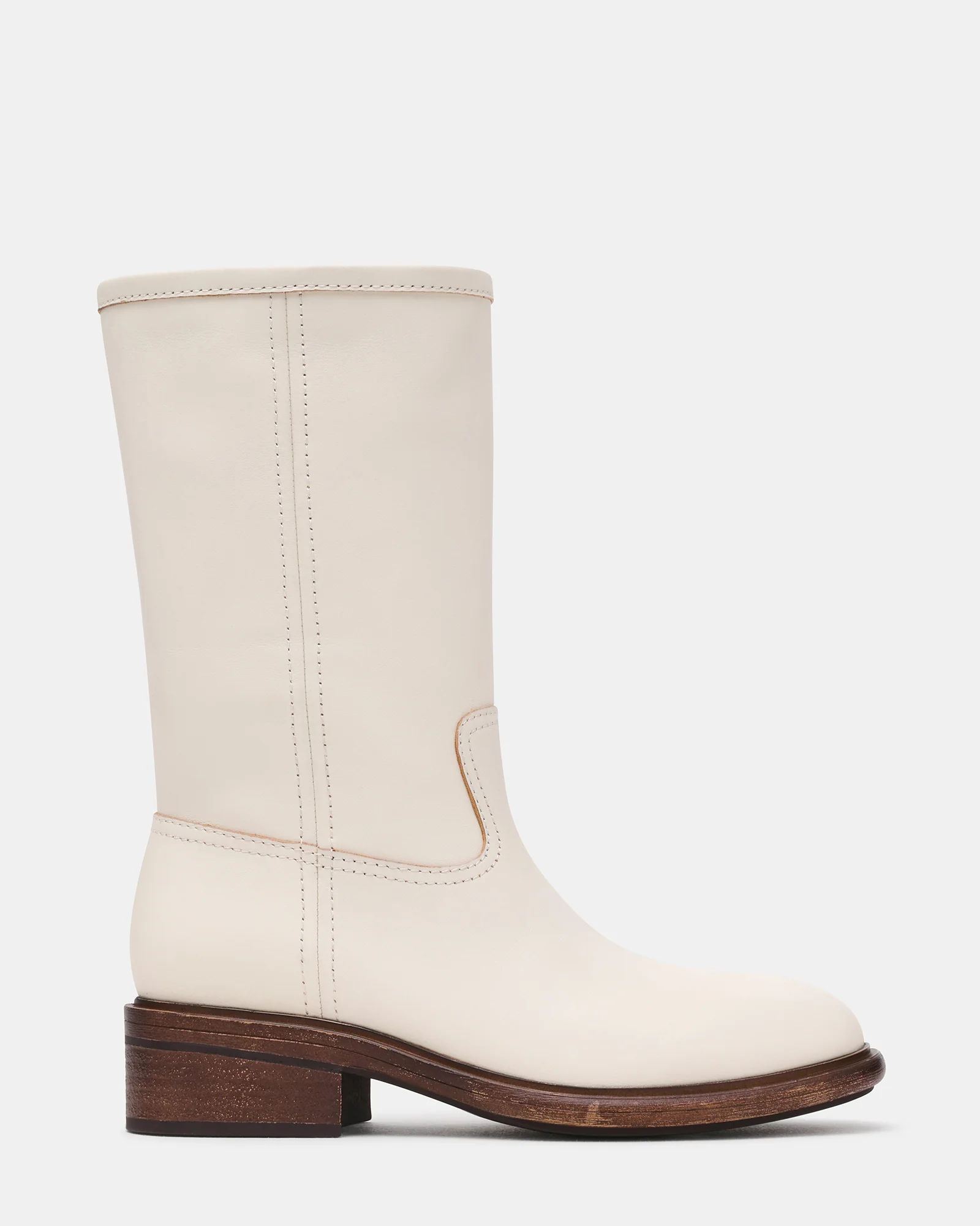 STRAY WHITE LEATHER